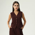 طقم قطعتين ساده للنساء