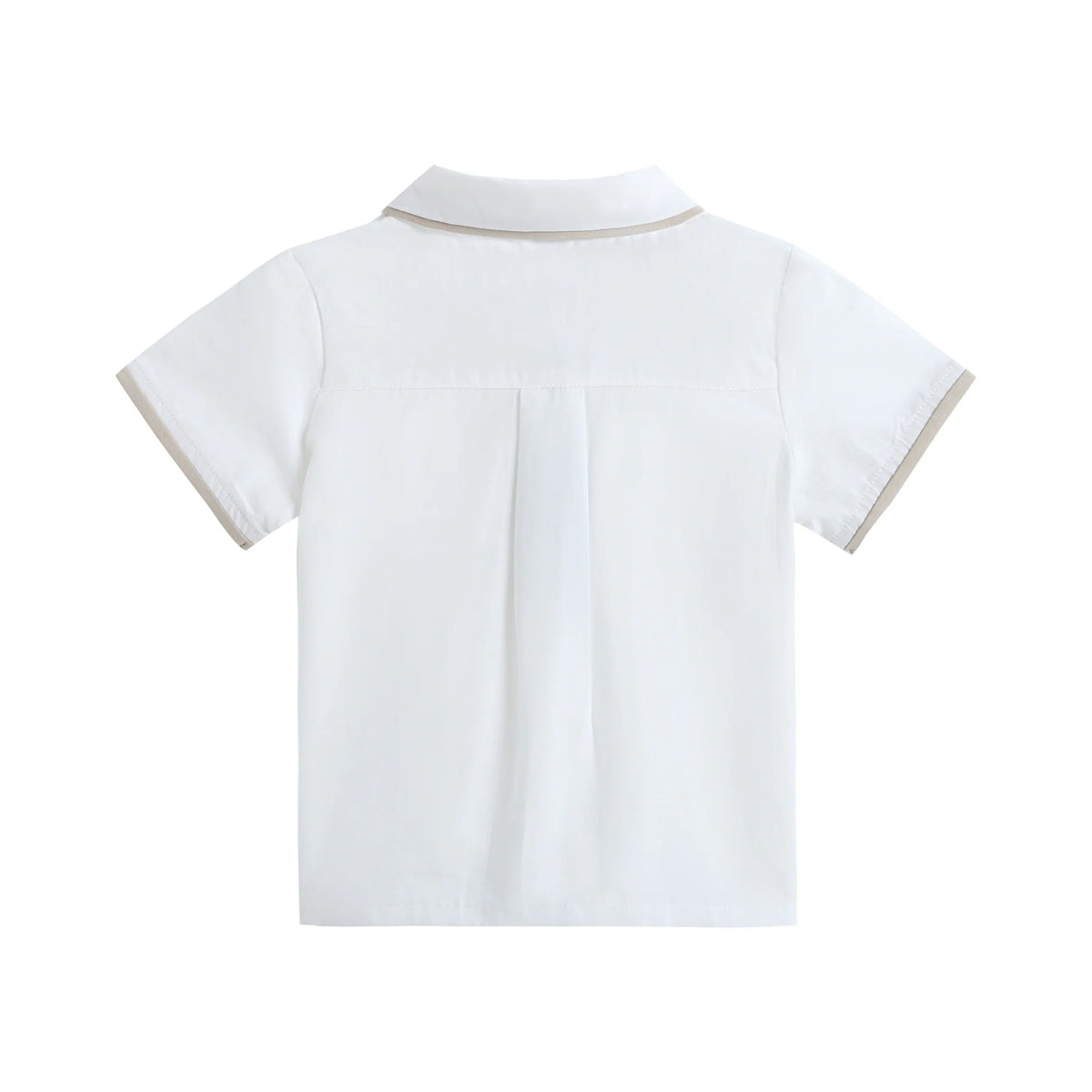 قميص قطن ساده للمواليد الأولاد