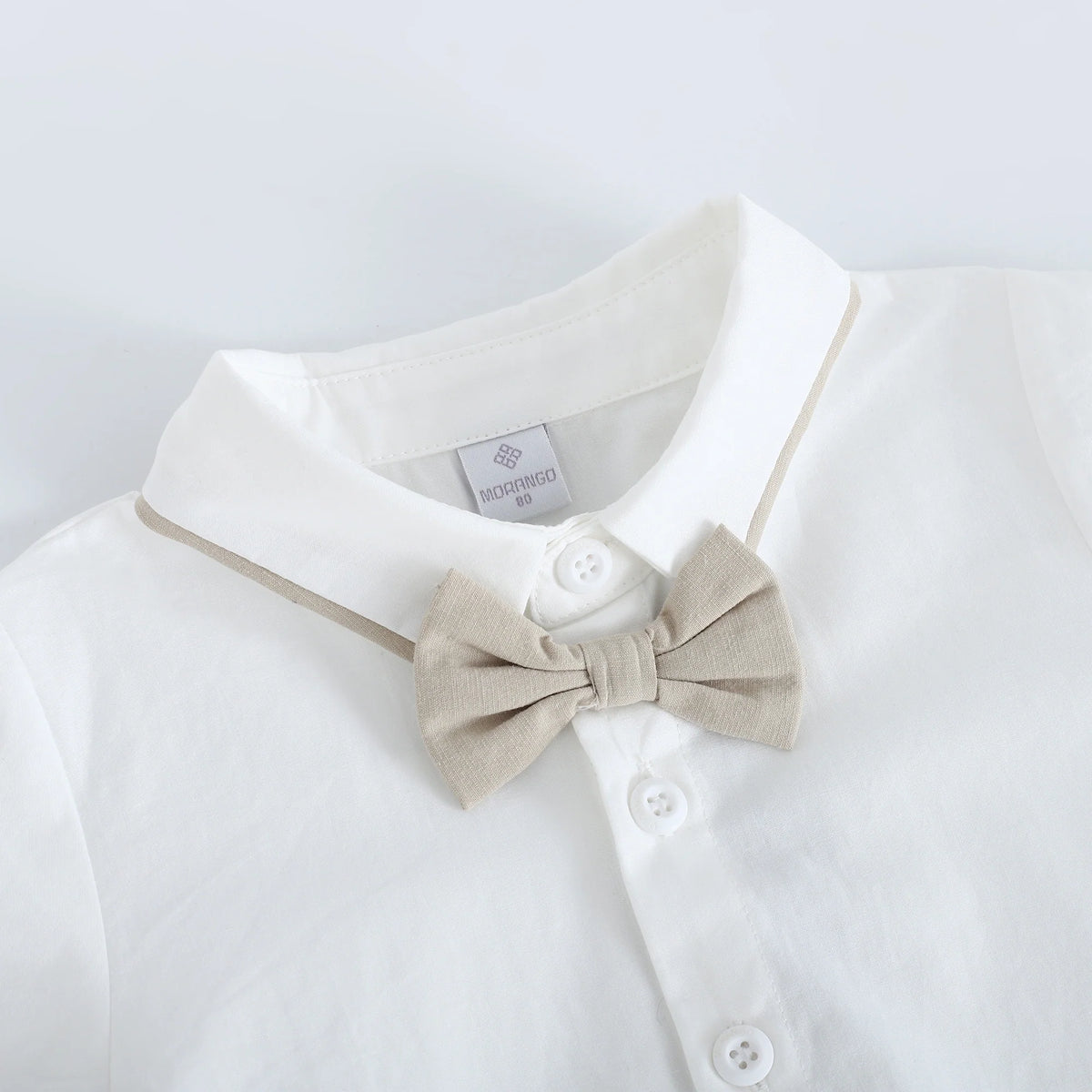 قميص قطن ساده للمواليد الأولاد