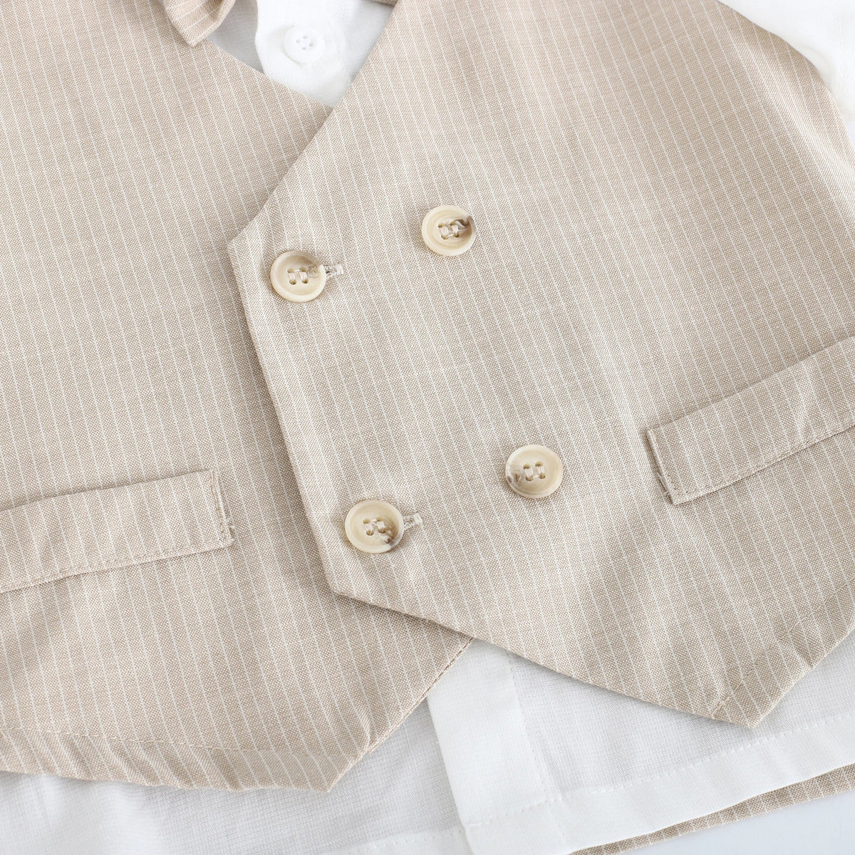 قميص بألوان متداخلة للأولاد المواليد