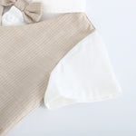 قميص بألوان متداخلة للأولاد المواليد