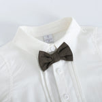 قميص قطن ساده للمواليد للأولاد