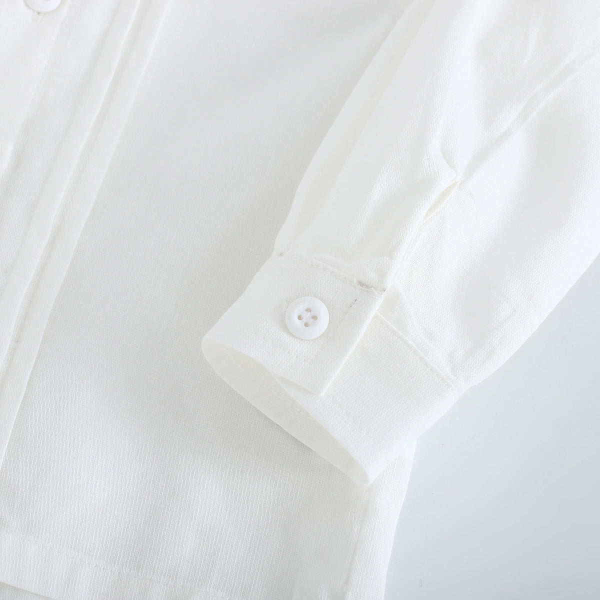 قميص قطن ساده للمواليد للأولاد