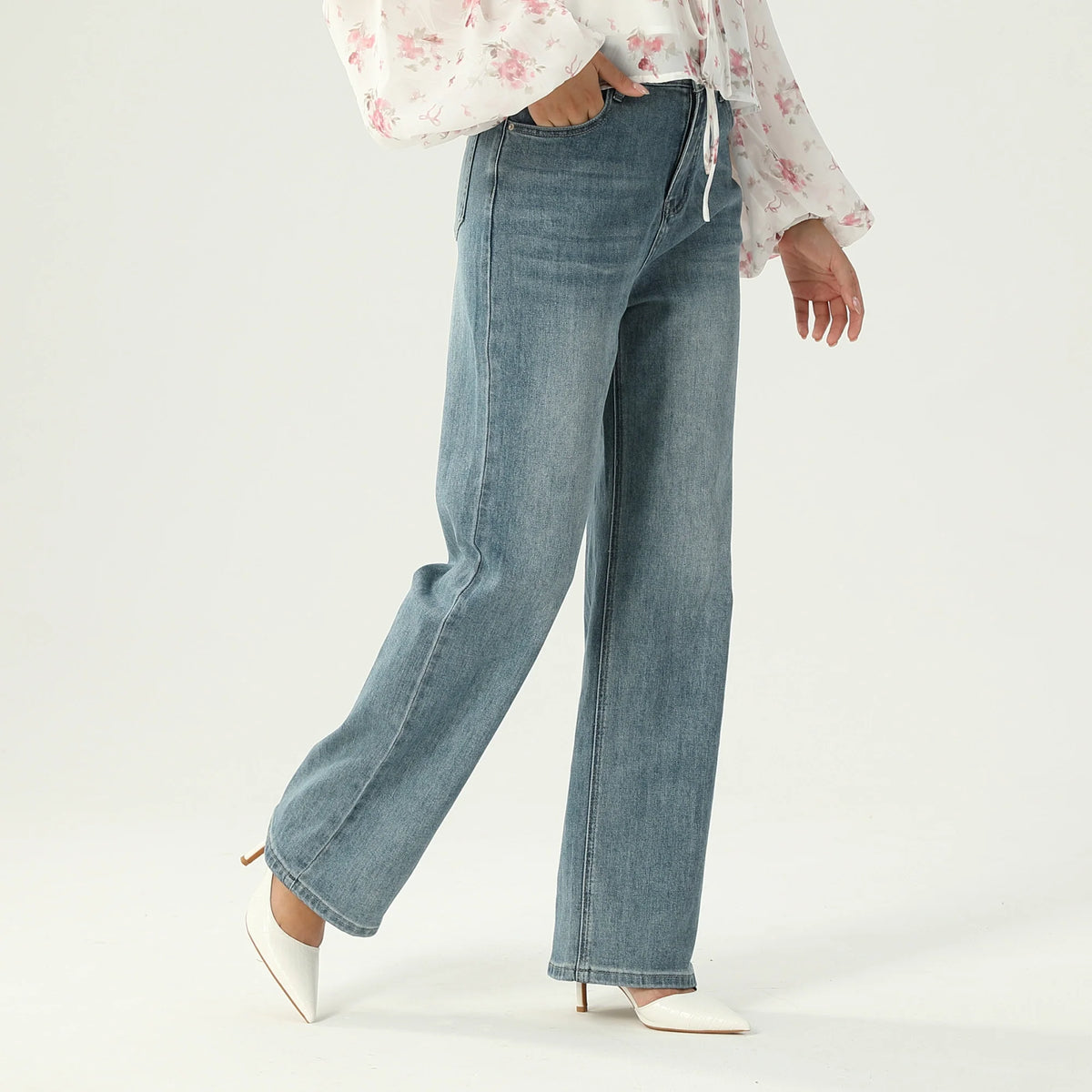 بنطال جينز كاجوال للنساء