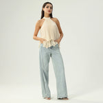 بنطال جينز كاجوال للنساء