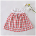 Checked Dress For Baby girl