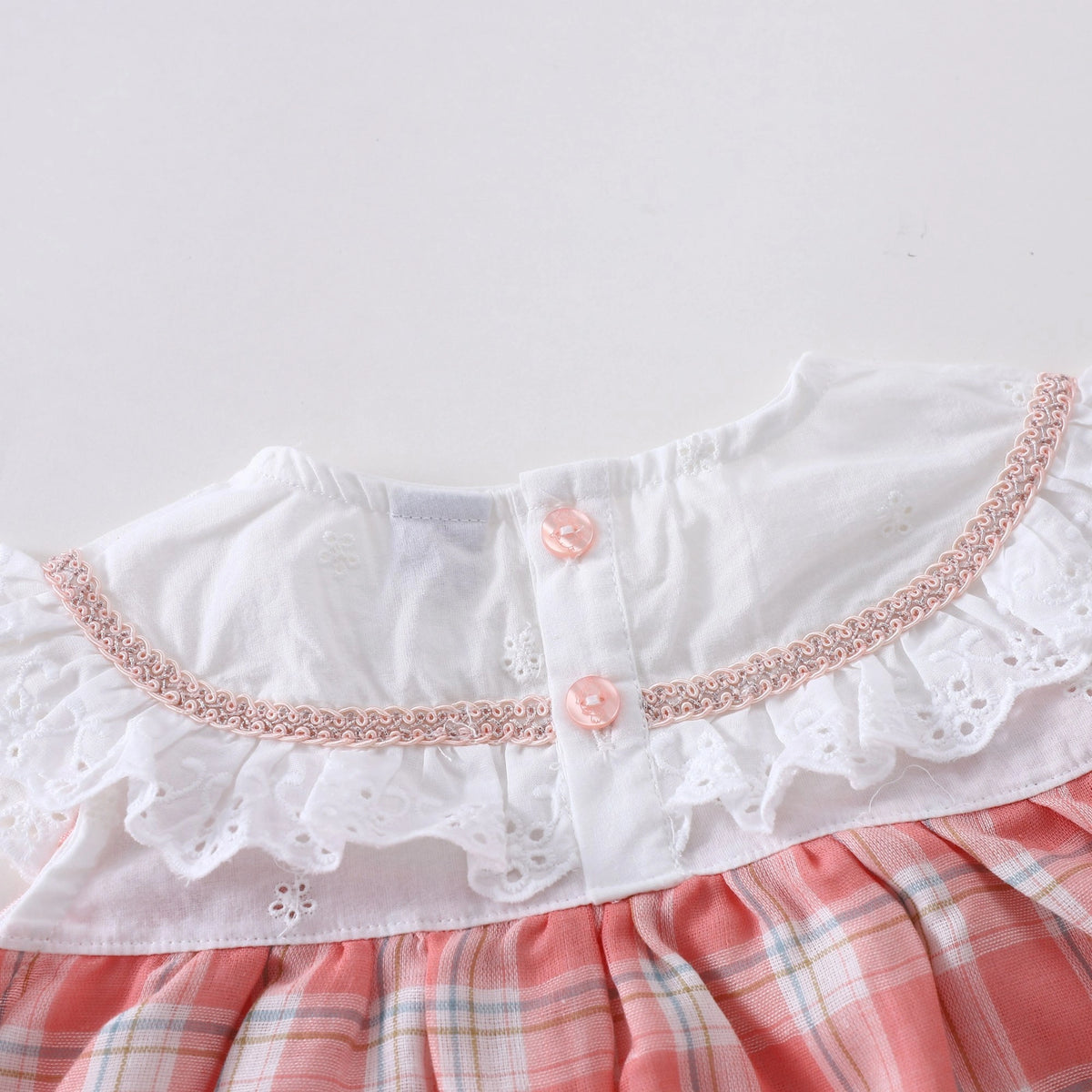 Checked Dress For Baby girl