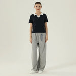 بولوشيرت نسائي بألوان متداخلة