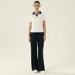 بولوشيرت نسائي بألوان متداخلة