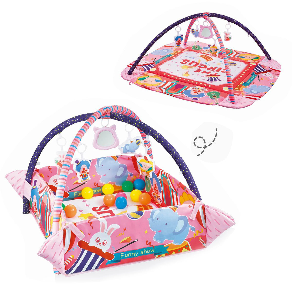 Baby Playgym Set for Unisex