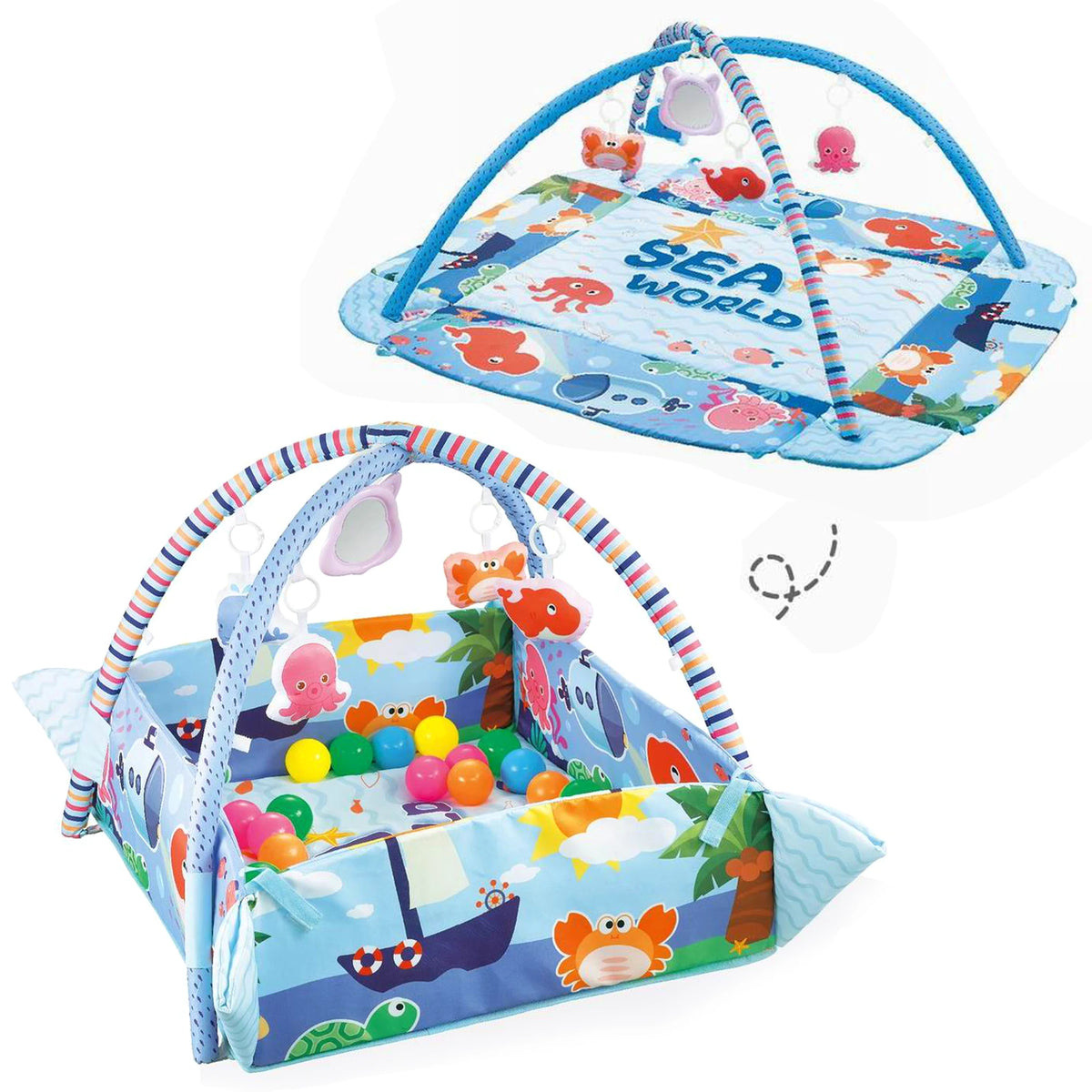 Baby Playgym Set for Unisex