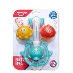 12M Blue Bath Toys for Baby Image