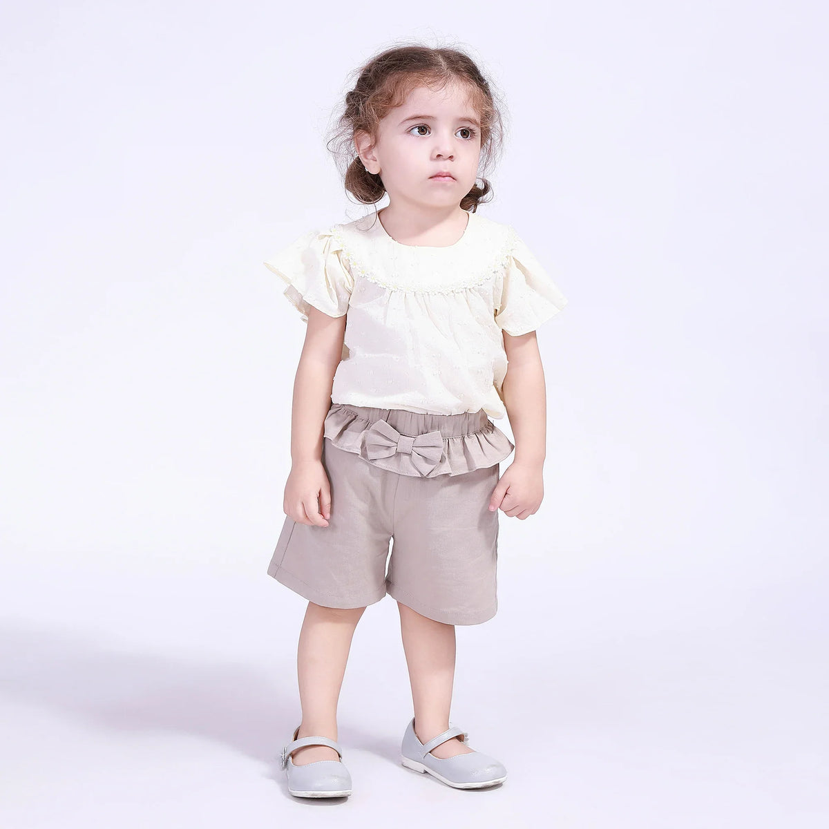 Jacquard Blouse for Baby Girl Image