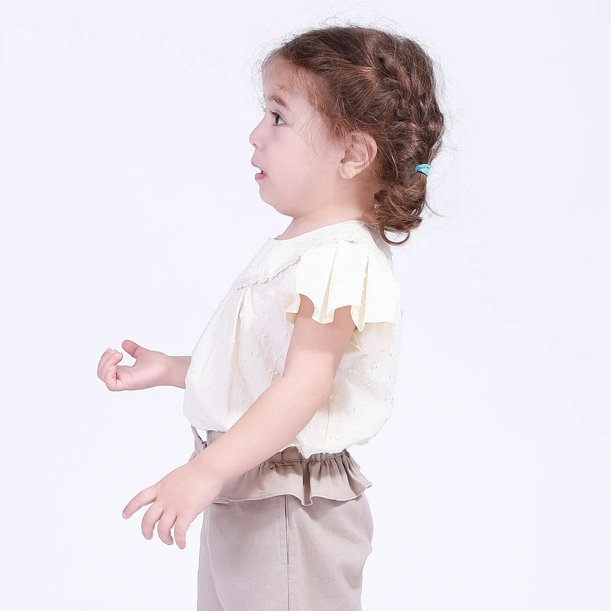 Jacquard Blouse for Baby Girl Image