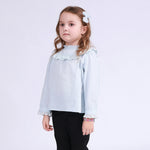 Laced Blouse for Girls Image