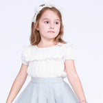 Jacquard Blouse for Girls Image