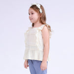 Jacquard Blouse for Girls Image