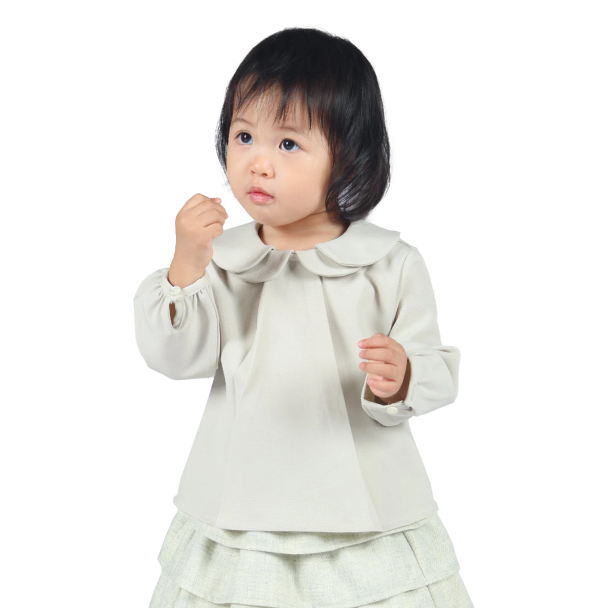 Plain Formal Blouse for Baby Girl