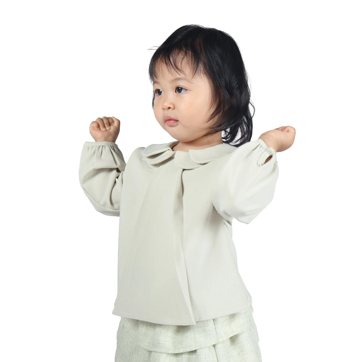 Plain Formal Blouse for Baby Girl