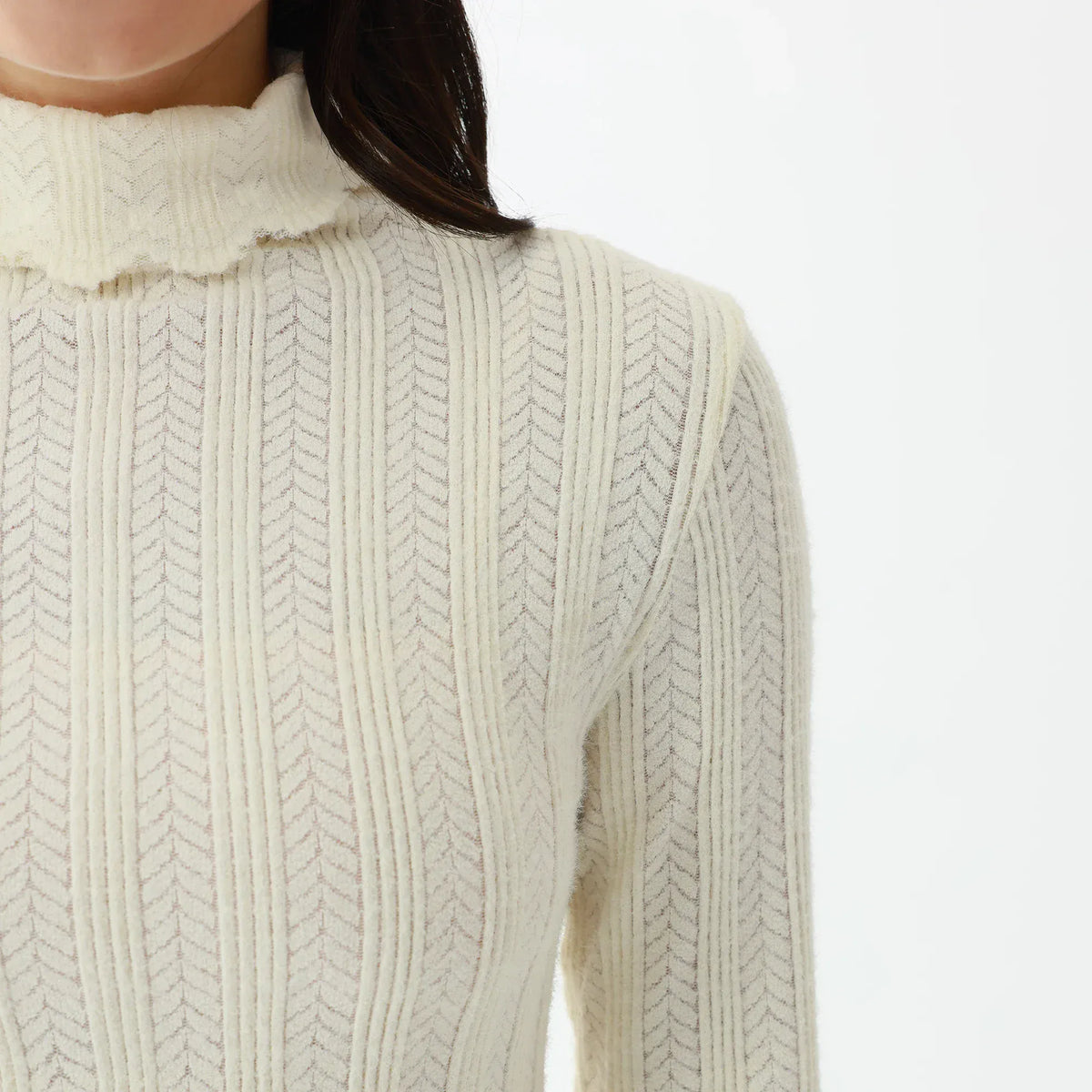 Elegant Jacquard Blouse for Women Image