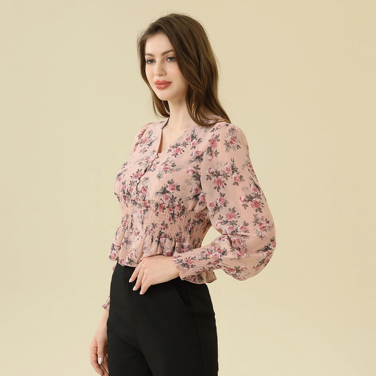 Floral Blouse For Women