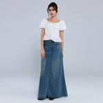 بلوزة عصرية مزينة بنمط الزهور للنساء