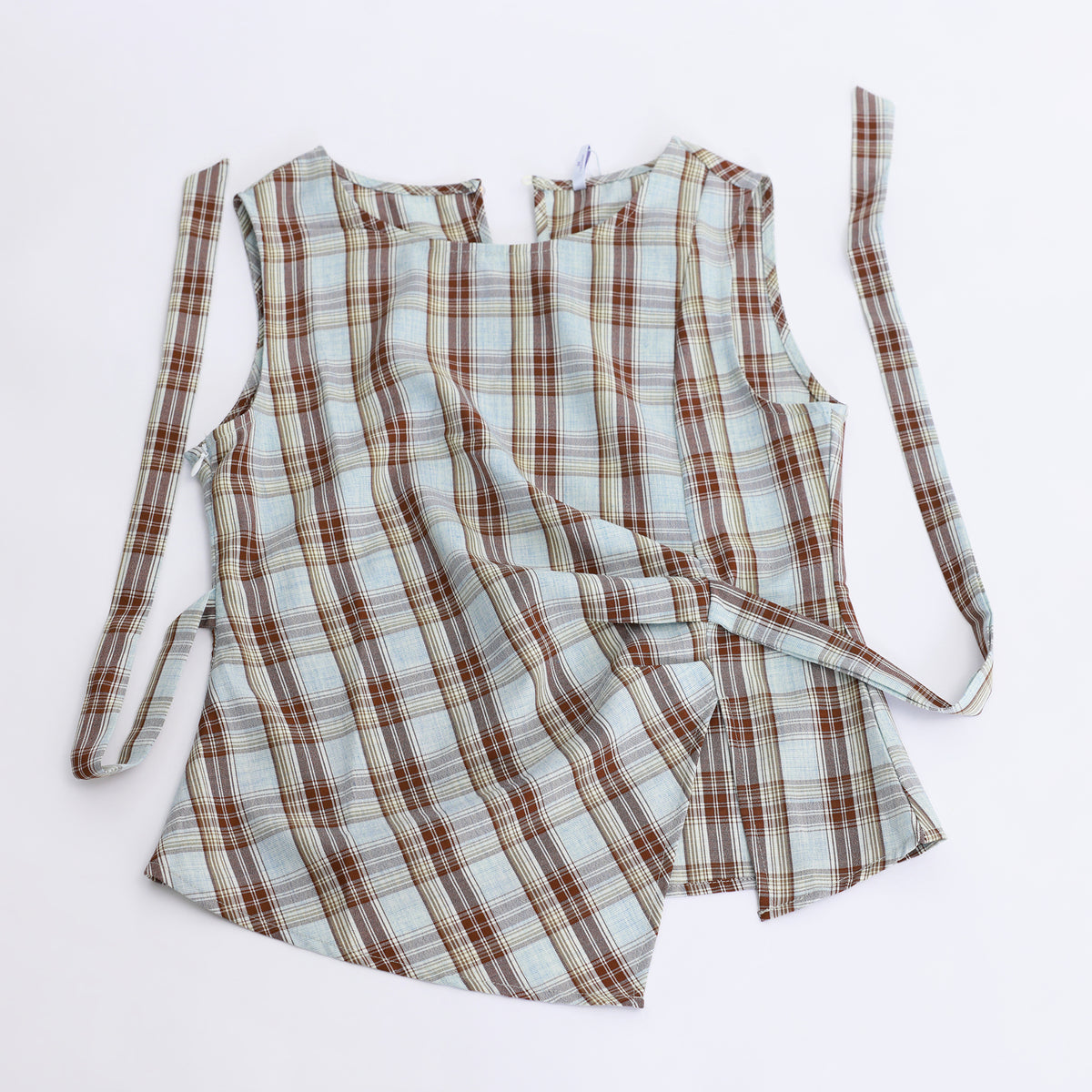 Elegant Checked Blouse for Women