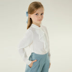 بلوزة ساده عصرية للبنات