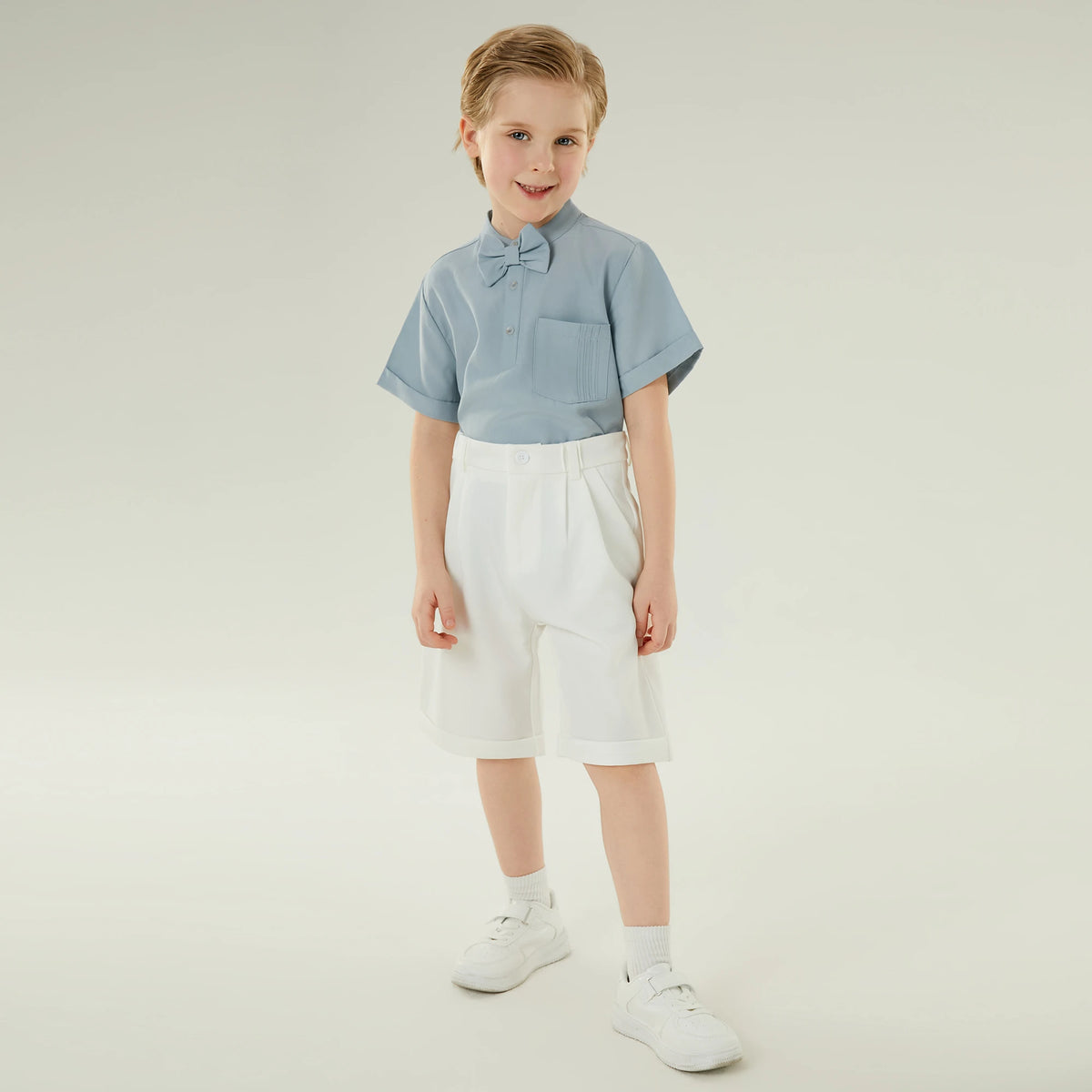 بلوزة عصرية ساده للأولاد