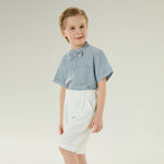 بلوزة عصرية ساده للأولاد