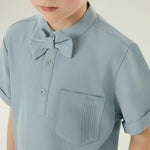 بلوزة عصرية ساده للأولاد