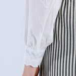 بلوزة كاجوال مزينة بنمط الزهور للنساء