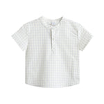 Checked Blouse For Baby Boy