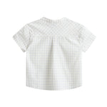 Checked Blouse For Baby Boy