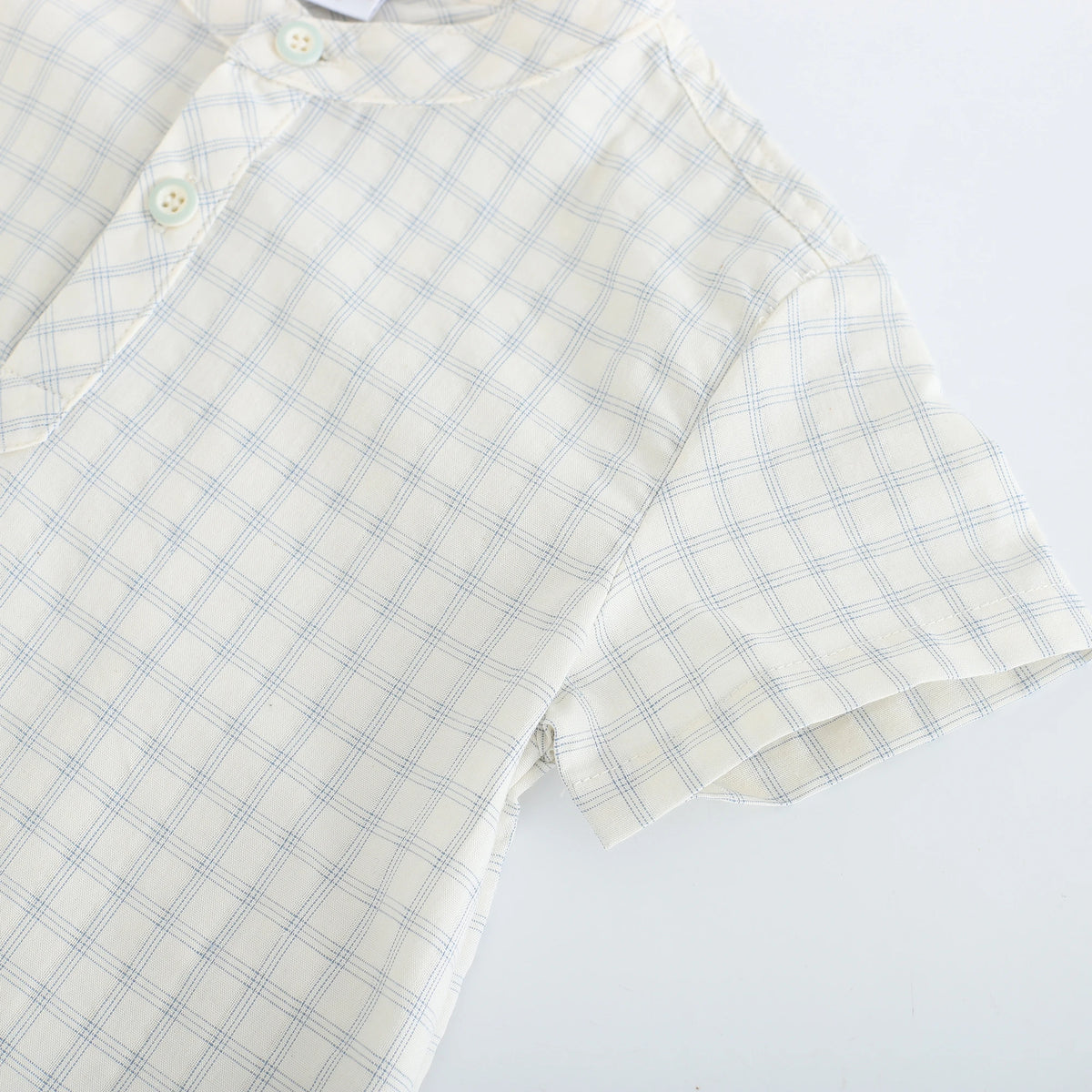 Checked Blouse For Baby Boy