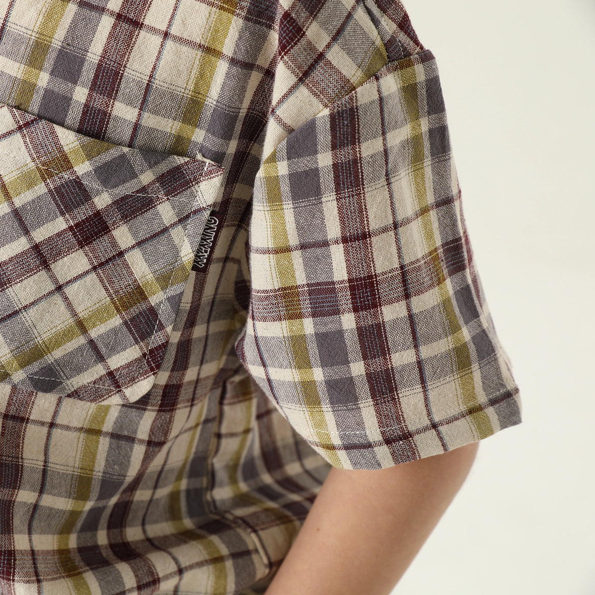 بلوزة كاروهات للأولاد