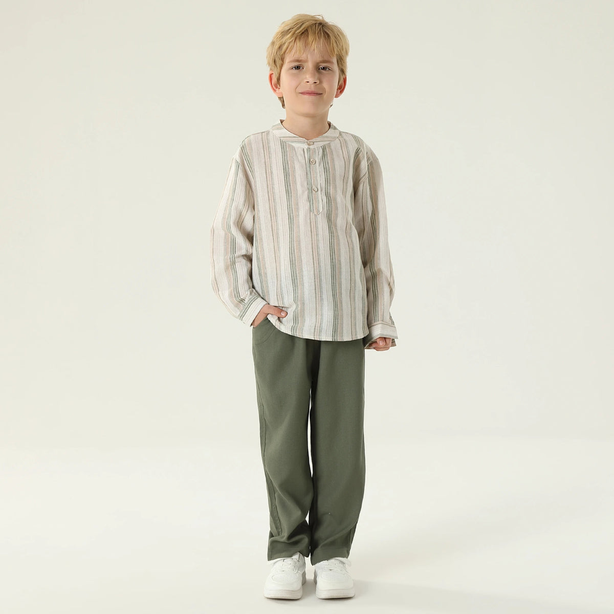 Striped Blouse For Boys