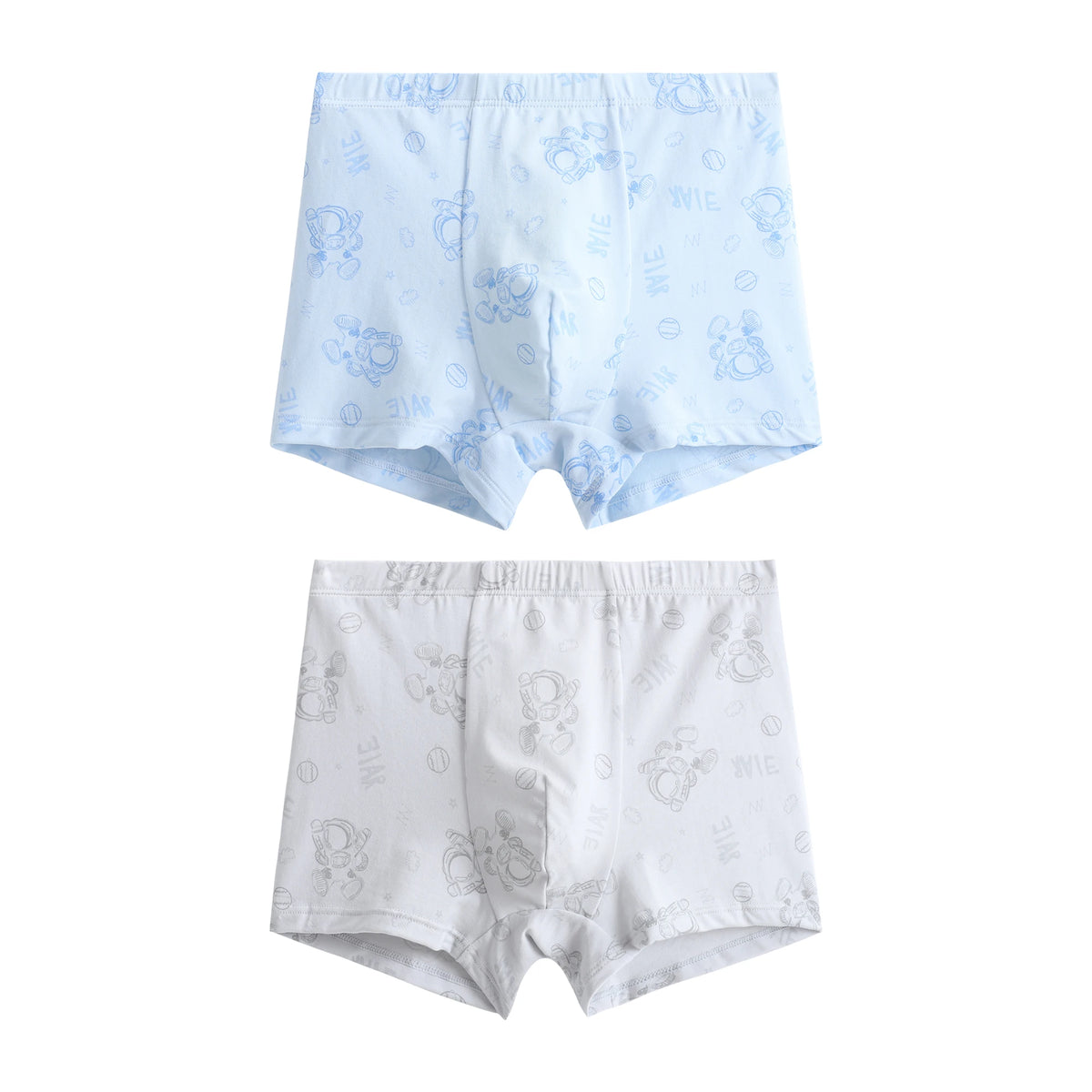 Printed Briefs-2Pc For Boys