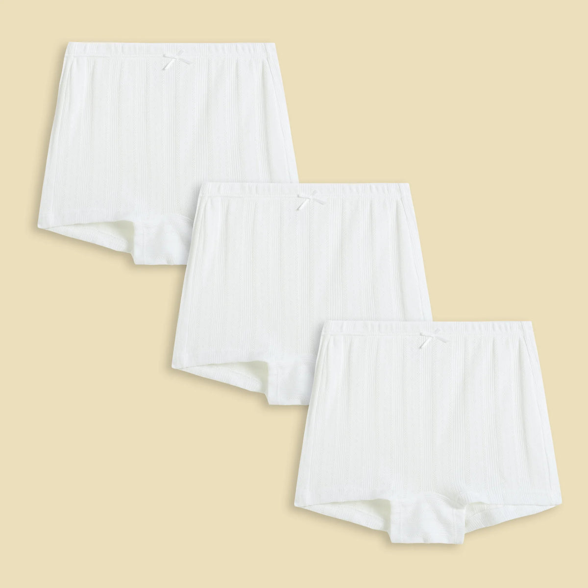 Jacquard Briefs-3Pc For Girls