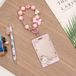 Free Pink Card Holder Image