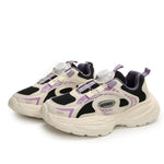 Purple Trendy Look Sport Flatform Sneakers for Girls Image