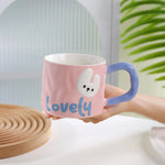 410ml Pink Ceramic Cup 410ml Image