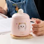 400ml Pink Ceramic Cup 400ml Image