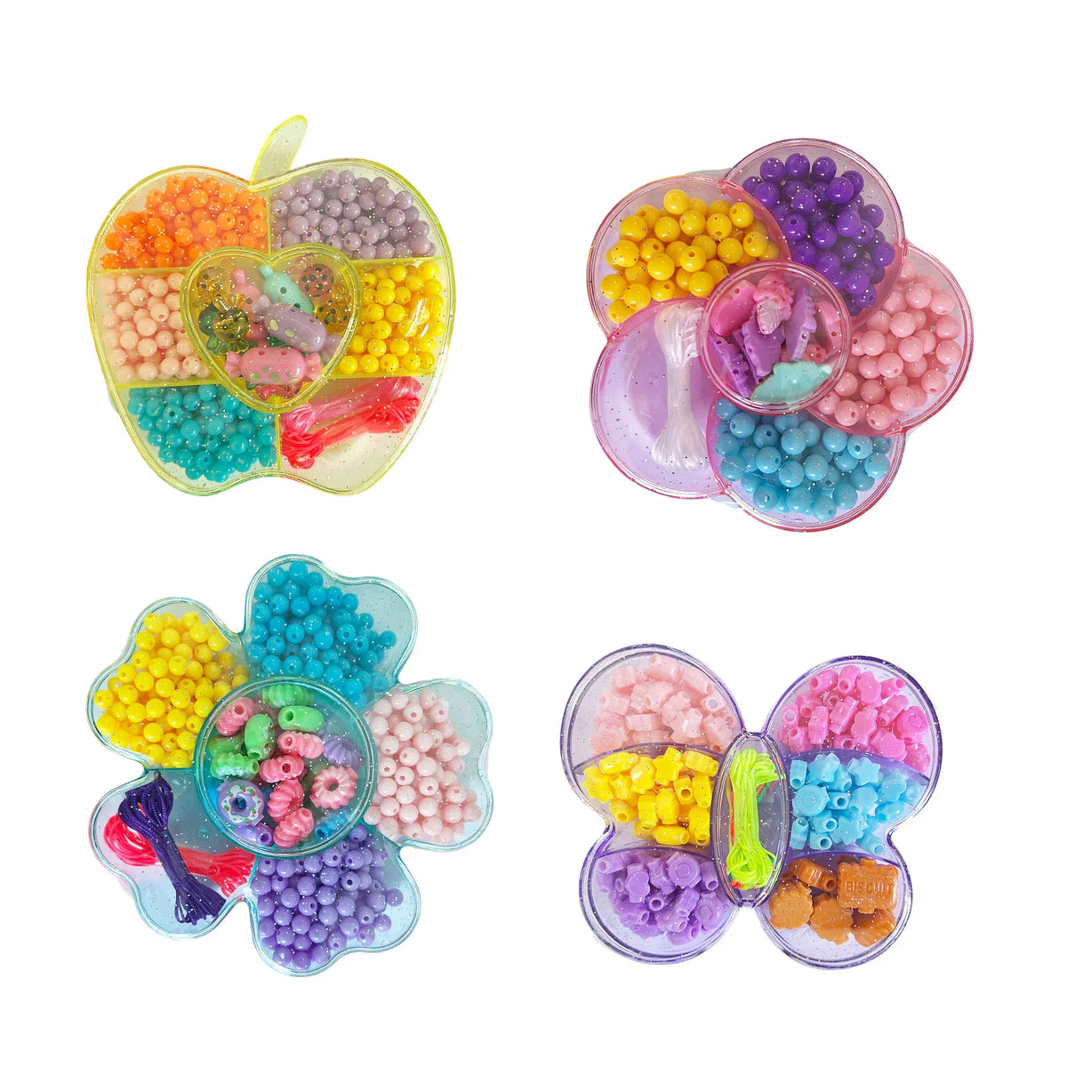 6Y Multicolor Creative Beadwork for Girls Image
