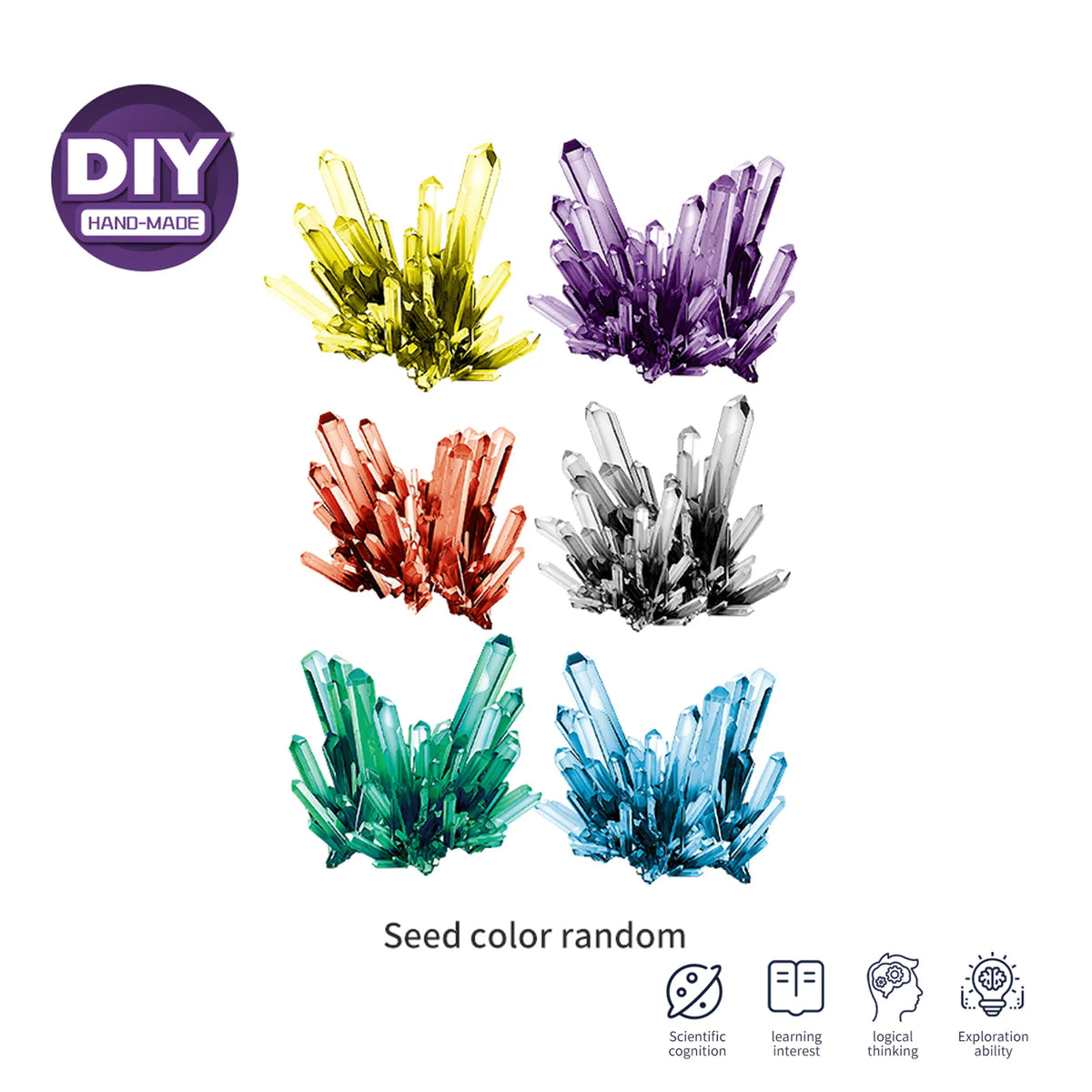 Crystal Planting -2PC for Unisex Image