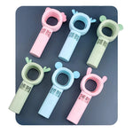 Cute Mouse Holding Bladeless Fan Image