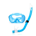 6-12Y Blue Diving Mask for Boys Image