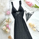 Black Dress-2pc Lingerie For Women Image