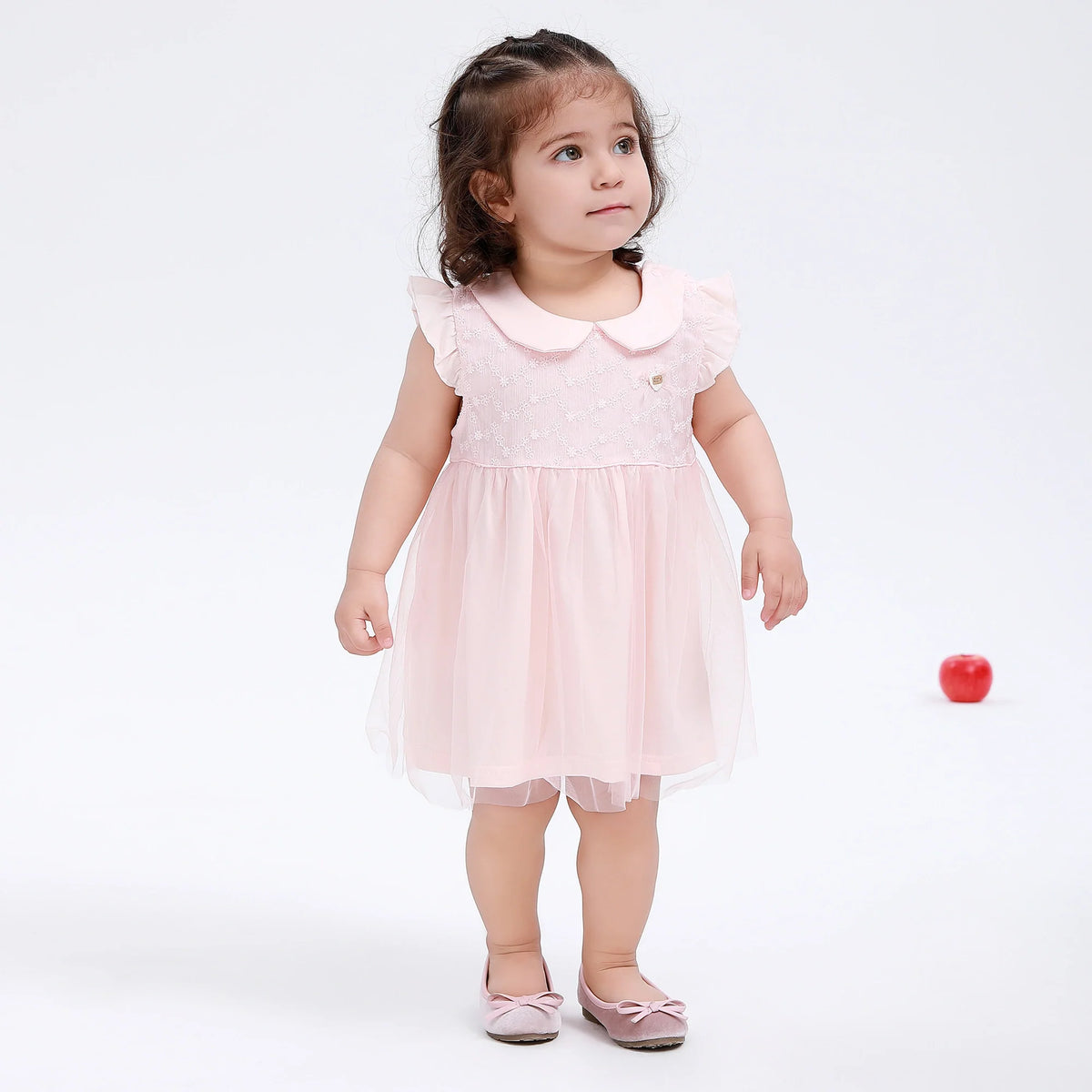 Floral Classic Dress for Baby Girl