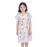 Floral Classic Dress For Girls Image